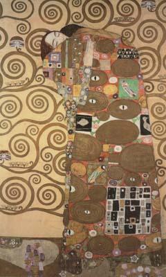 Fulfilment,pattern for the Stoclet Frieze,around (mk20), Gustav Klimt